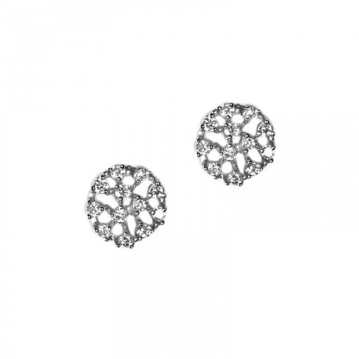 Tricia Sterling Silver Bridal Earrings
